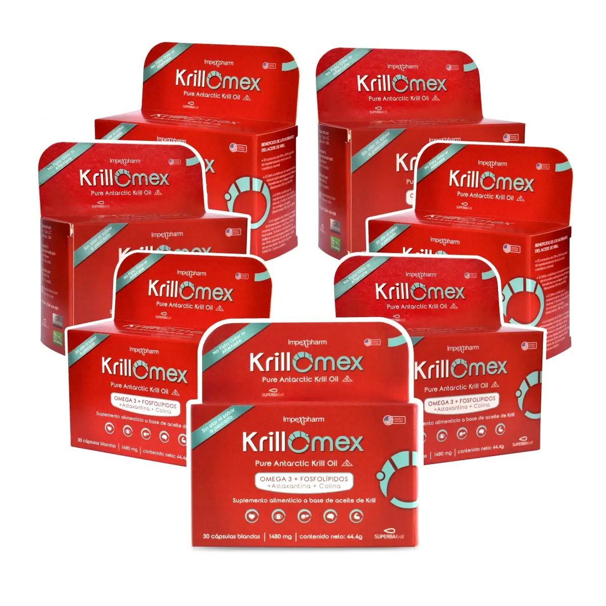 Promo x7 cajas KrillOmex