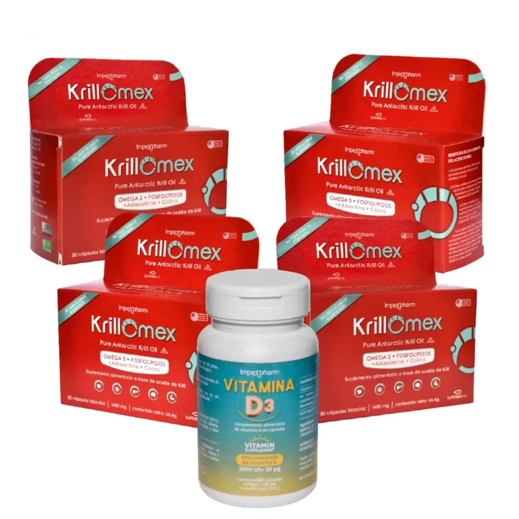 4+1 KrillOmex + Vitamina D3