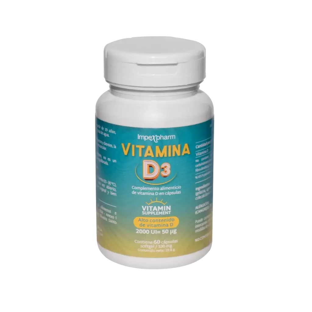 Vitamina D3 de Impexpharm